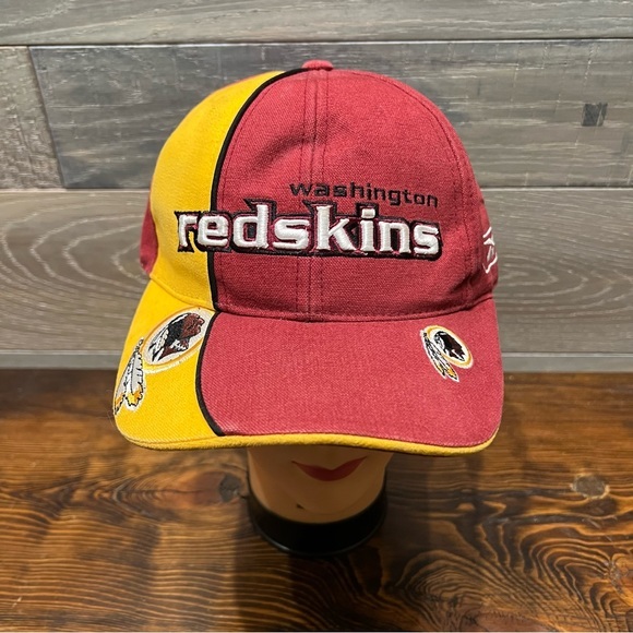 NFL Other - WASHINGTON REDSKINS NFL Pro Line‎ Reebok Cap Hat Black, Red & Yellow, Adjustable